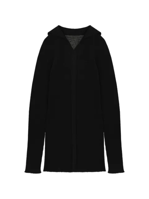 Rick Owens ribbed sweater Black RU01F2641RIBM
