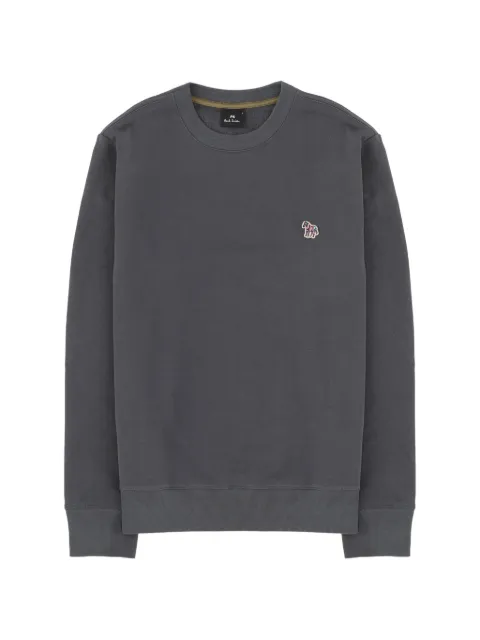 PS Paul Smith logo-embroidered cotton sweatshirt Grey M2R027RZV211176A