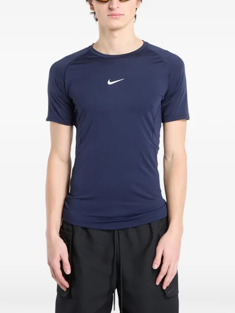 Nike logo short-sleeved performance T-shirt Blue FB7932451