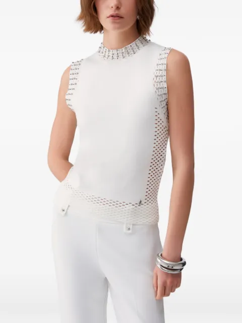 LIU JO perforated top White PA6027MS99EX0256