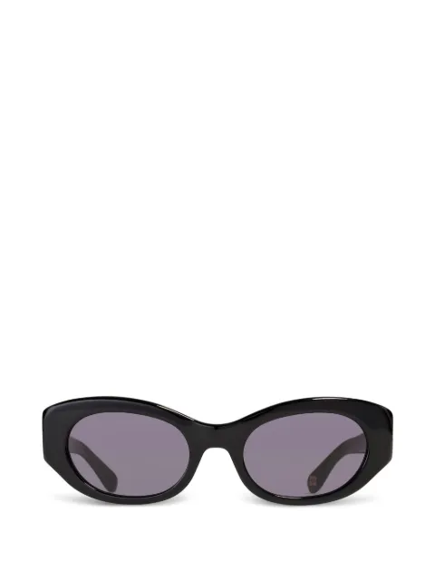 GANNI x Ace & Tate Dakota oval-frame sunglasses Black A6040