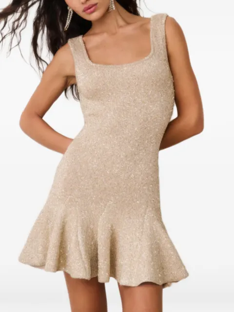 LoveShackFancy Sarajane ruffled mini dress Neutrals K20692985