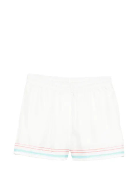 Casablanca striped-trim shorts White WSP26TR40403