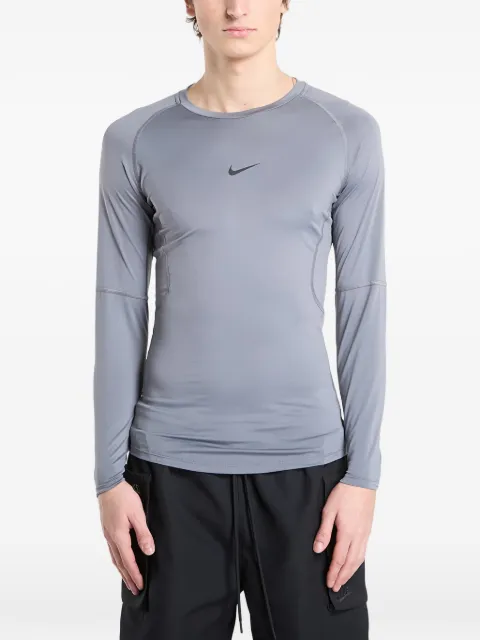 Nike long-sleeved performance T-shirt Grey FB7919084