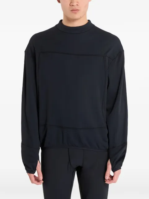 Ciele crew-neck long-sleeved performance sweatshirt Black M1LS0153BK002