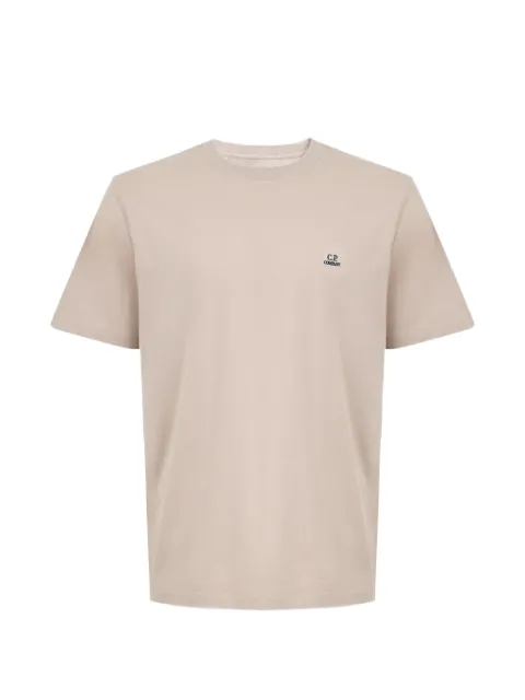 C.P. Company 30/1 jersey short-sleeve logo patch T-shirt Neutrals 20CMTS726A005100W904
