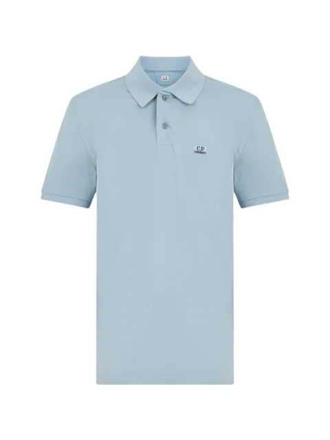 C.P. Company short-sleeve polo shirt Blue 20CMPL108A005263W809