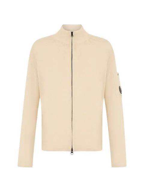C.P. Company zip-up cardigan Neutrals 20CMKN096A110560A114