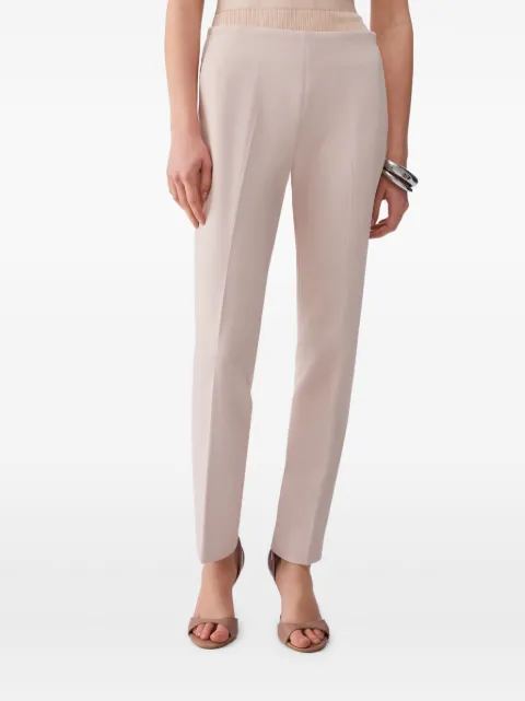 LIU JO high-rise skinny trousers Neutrals PA6006T2527X0753