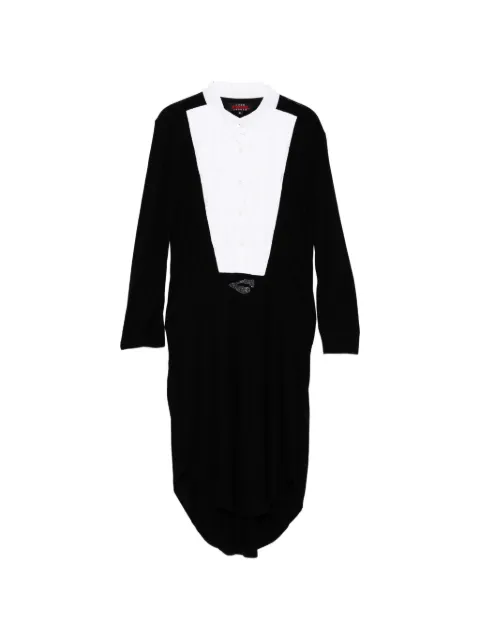 Jade Jagger crystal-embellished mini dress Black JADE1501