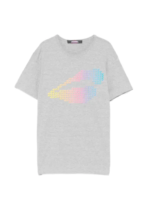 Jade Jagger printed T-shirt Grey JADE1504