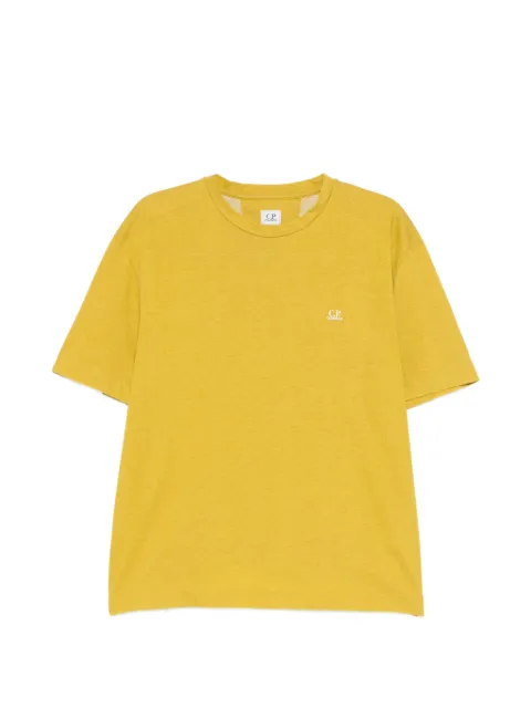 C.P. Company jersey short-sleeves T-shirt Yellow 20CMTS192A110643P246