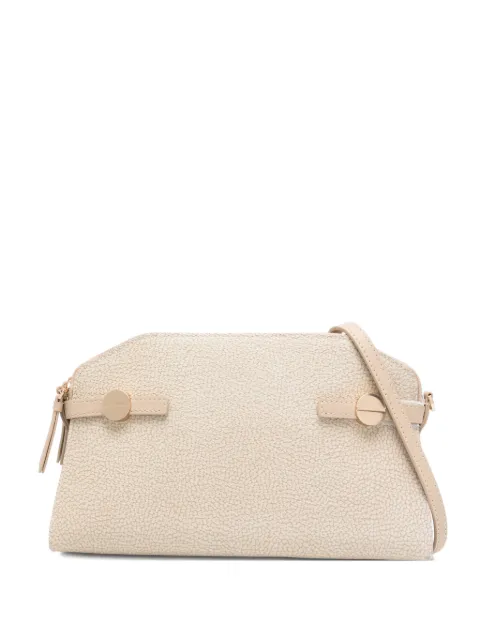 Borbonese gold-tone-hardware cross-body bag Neutrals 910102510193