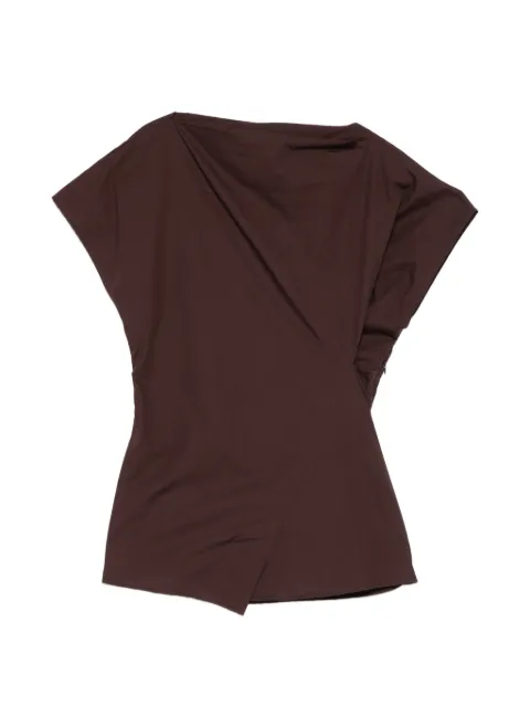 Soeur Fedora draped top Brown CHE0690FEDORA