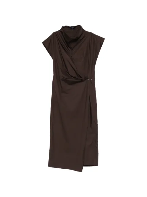 Soeur Foggia midi dress Brown ROB0653FOGGIA