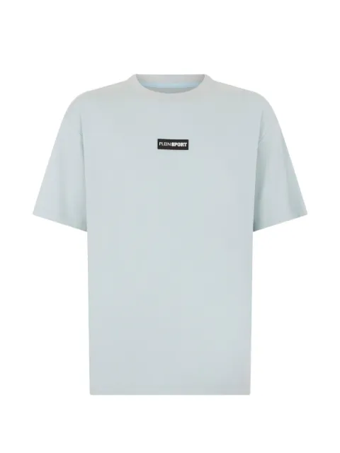 Plein Sport round-neck logo-detail T-shirt Blue SAFCMTK8909STE001N