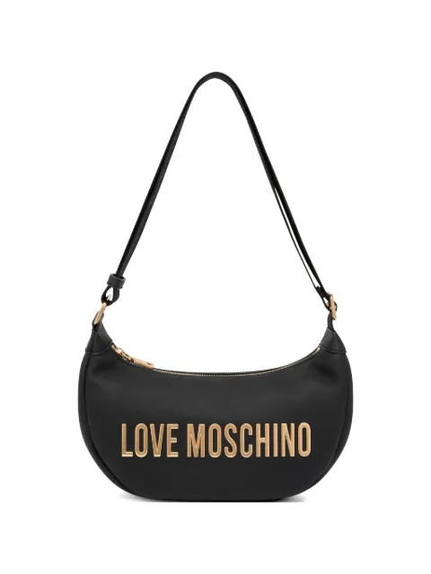 Love Moschino logo shoulder bag Black JC4245PP0OKD0