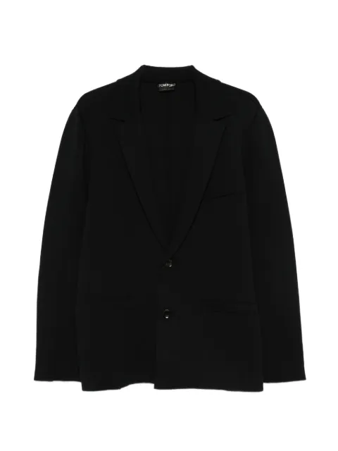 TOM FORD long-sleeves blazer Black KJL004YMW130