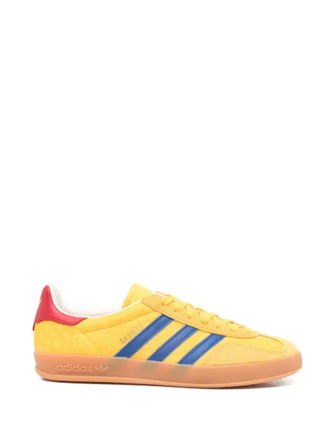 adidas Gazelle indoor striped sneakers Yellow IH9648