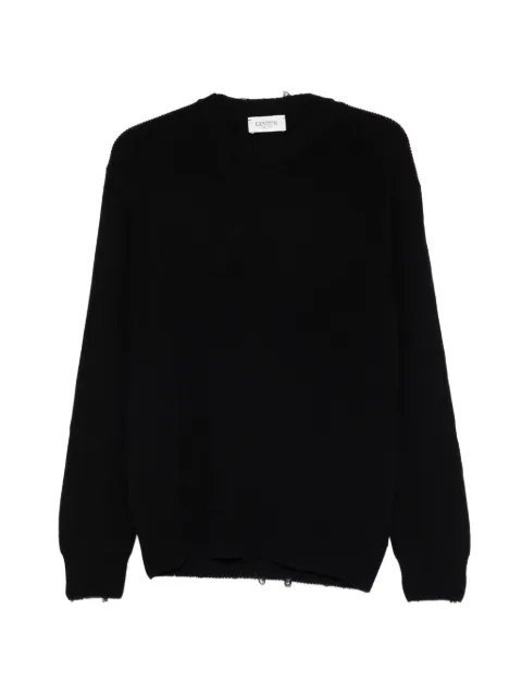 Laneus crew-neck sweater Black S6LAMAKN022