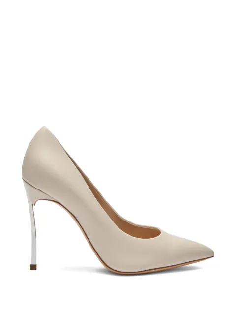 Casadei Blade pointed-toe heeled pumps Neutrals 1F915W100MC1155