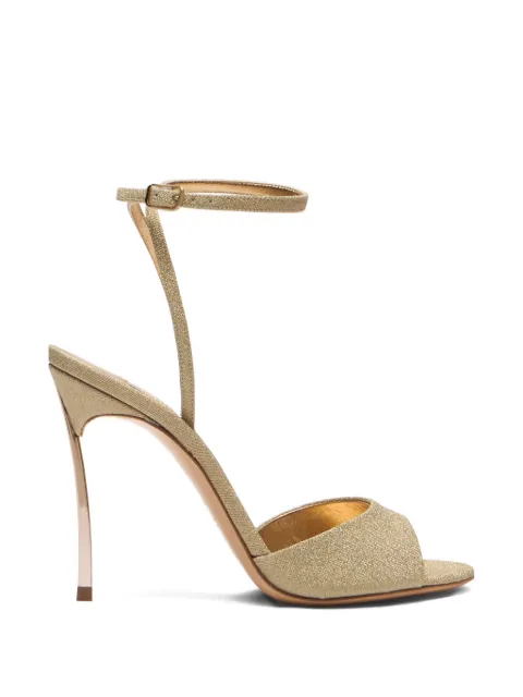 Casadei Blade heeled sandals Gold 1L413B100MC2627