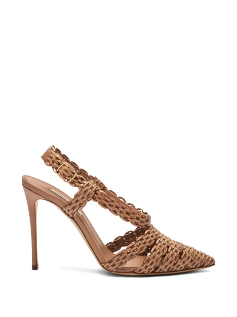Casadei Avenida slingback pumps Neutrals 1H064B1001C2939