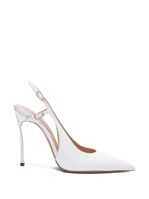 Casadei point-toe heeled pumps White 1G678B100MC1313
