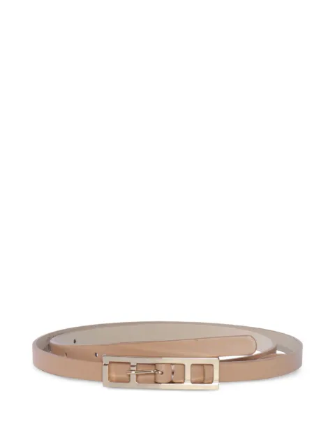 Fabiana Filippi buckle leather belt Neutrals AAD276A037M072