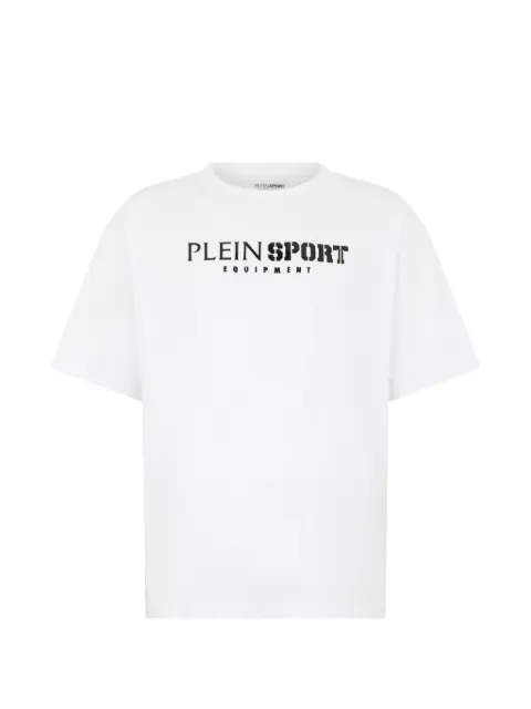 Plein Sport round-neck short-sleeve T-shirt White SAFCMTK8984STE003N