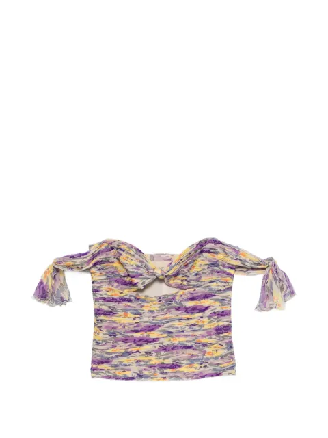 Valentino Garavani zip-fastening blouse Purple BAEBF0A06