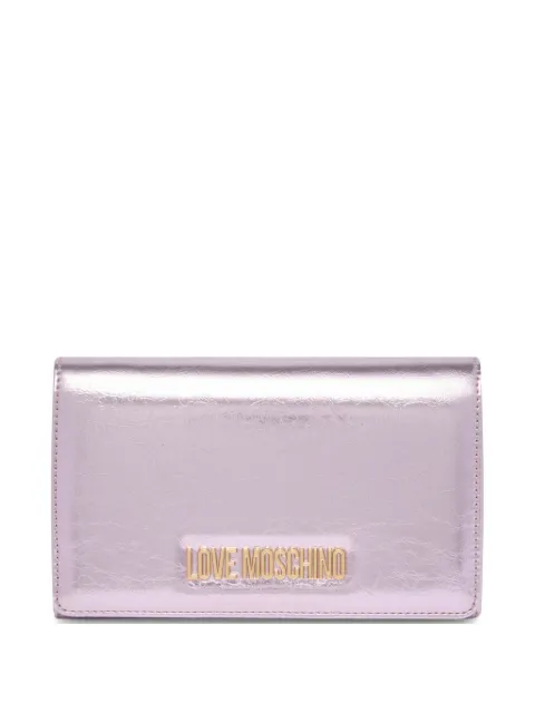 Love Moschino chain clutch bag Purple JC4345PP0OKQ0