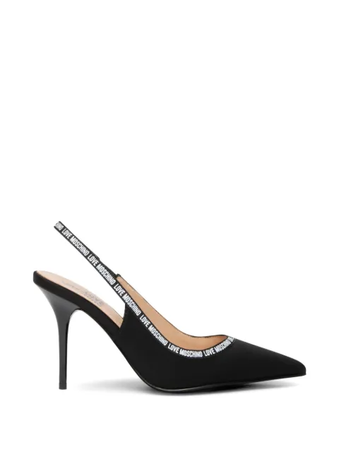Love Moschino slingback court pumps Black JA10429G0OIM0