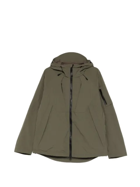 JG1 hooded panelled jacket Green SS2609
