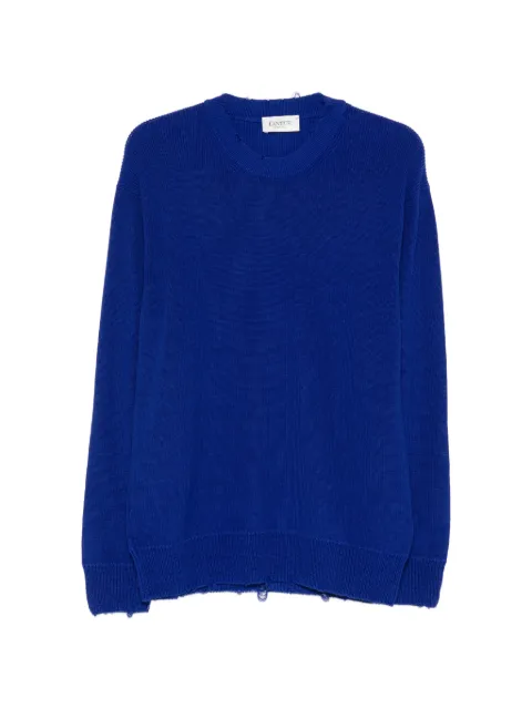 Laneus boxy fit sweater Blue S6LAMAKN022