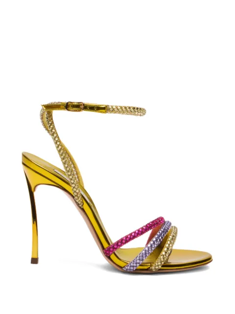 Casadei Blade Andromeda sandals Gold 1L446B100MC2968