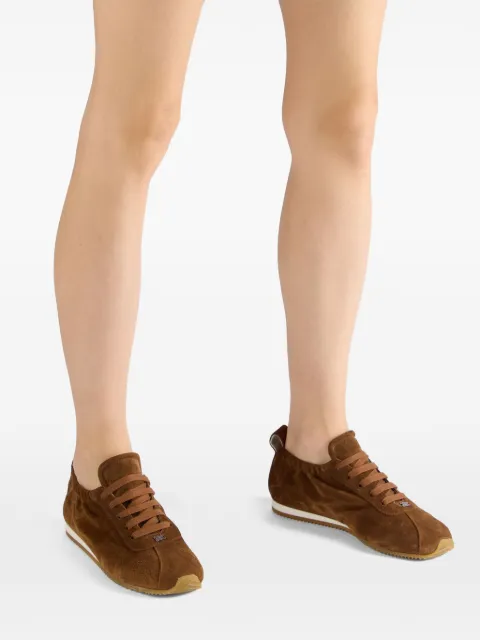 Casadei laces suede sneakers Brown 2X120B0101C2682