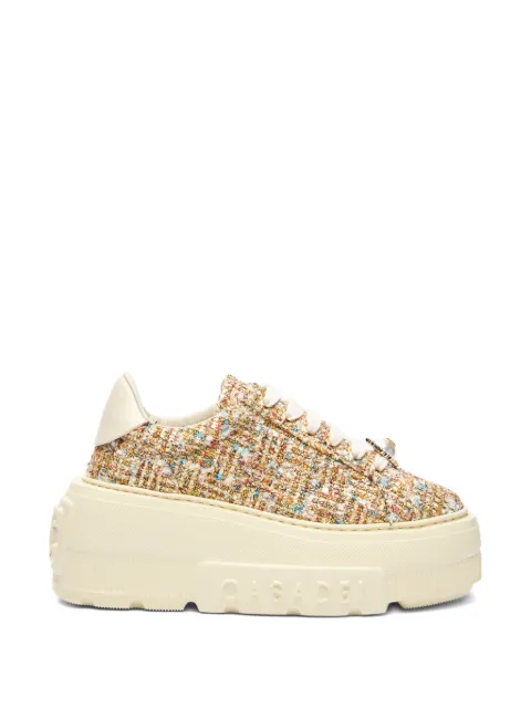 Casadei Nexus bouclé sneakers Neutrals 2X104B0701C2980