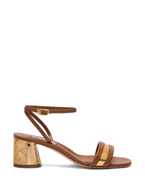 Casadei buckle-strap heeled sandals Brown 1L442B0501C2963