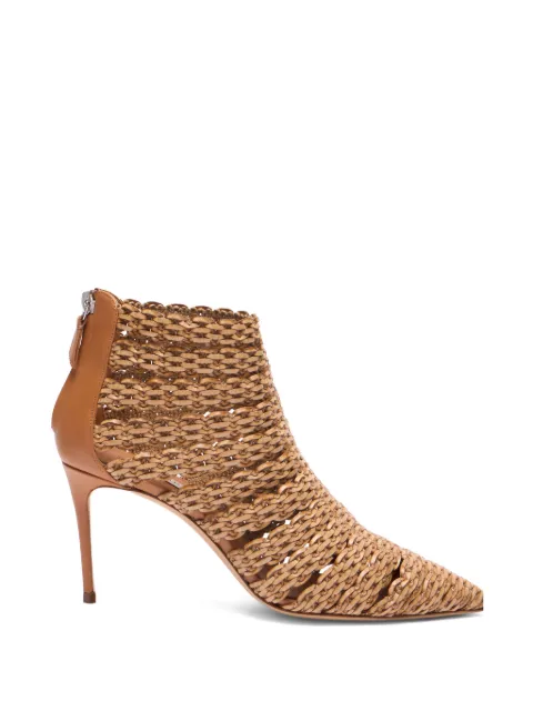 Casadei point-toe heeled boots Neutrals 1H067B0801C2941