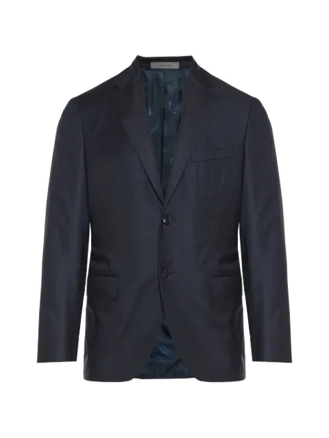 Corneliani single-breasted blazer Blue 266G692618159