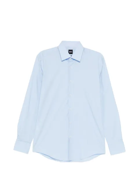BOSS poplin shirt Blue 50555668