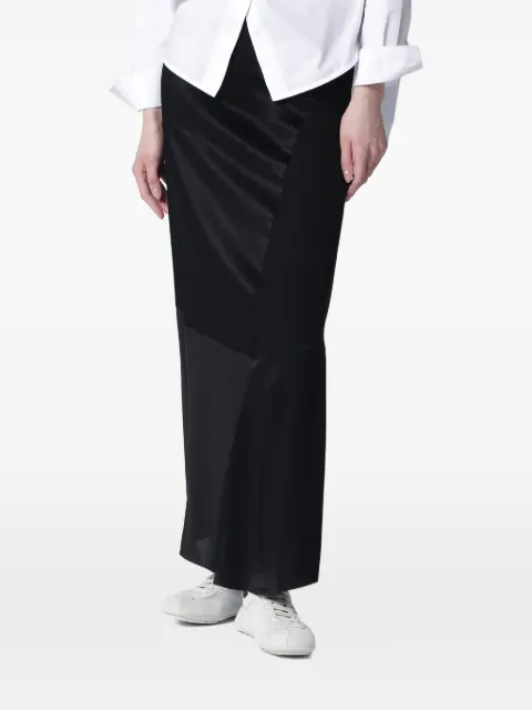 6397 patchwork-embellished skirt Black NS132VI