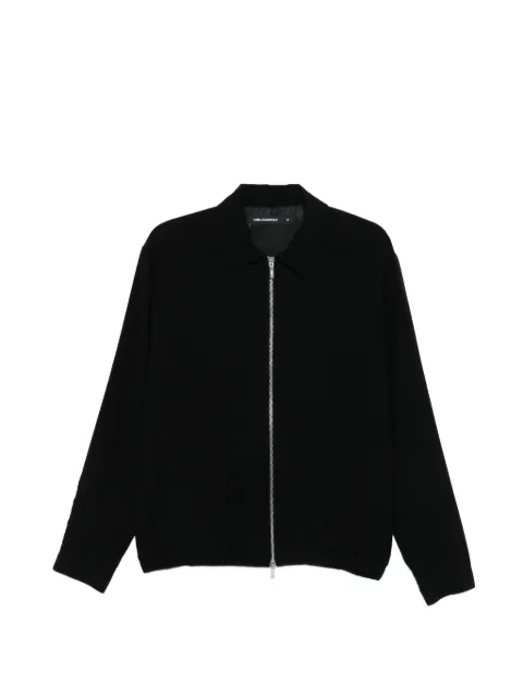 Karl Lagerfeld zip-fastening jacket Black 5050620562034