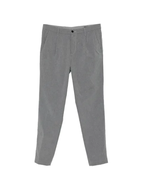 Karl Lagerfeld KL-Calvin zip-up trousers Grey 2653750562811