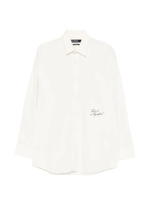 Karl Lagerfeld long-sleeve shirt Neutrals 60592860562600