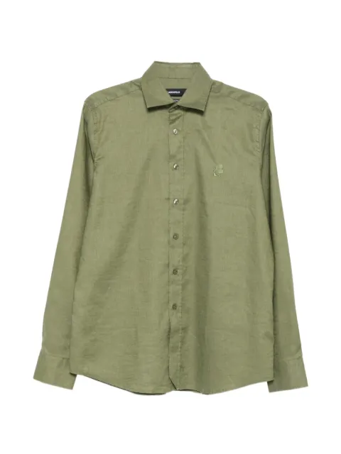 Karl Lagerfeld logo-embroidered shirt Green 60508460562791