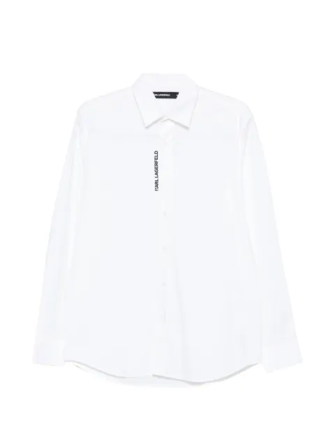 Karl Lagerfeld buttoned casual shirt White 60593160562975