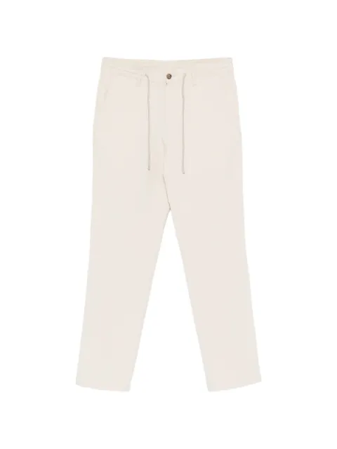 Karl Lagerfeld drawstring-waist trousers Neutrals 2653580562810