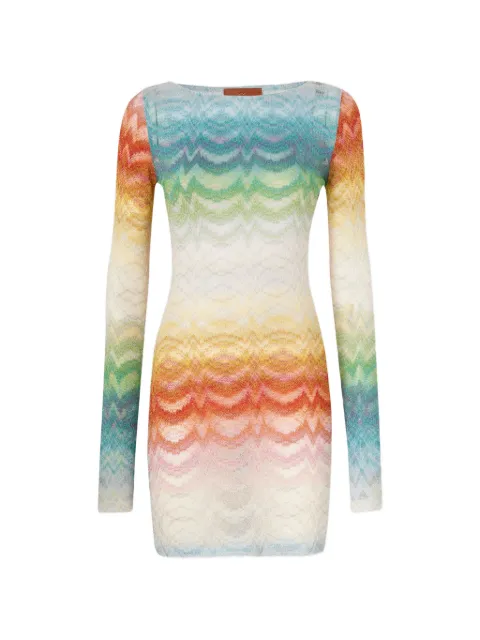 Missoni long-sleeve mini dress White MC22SL00BR014H